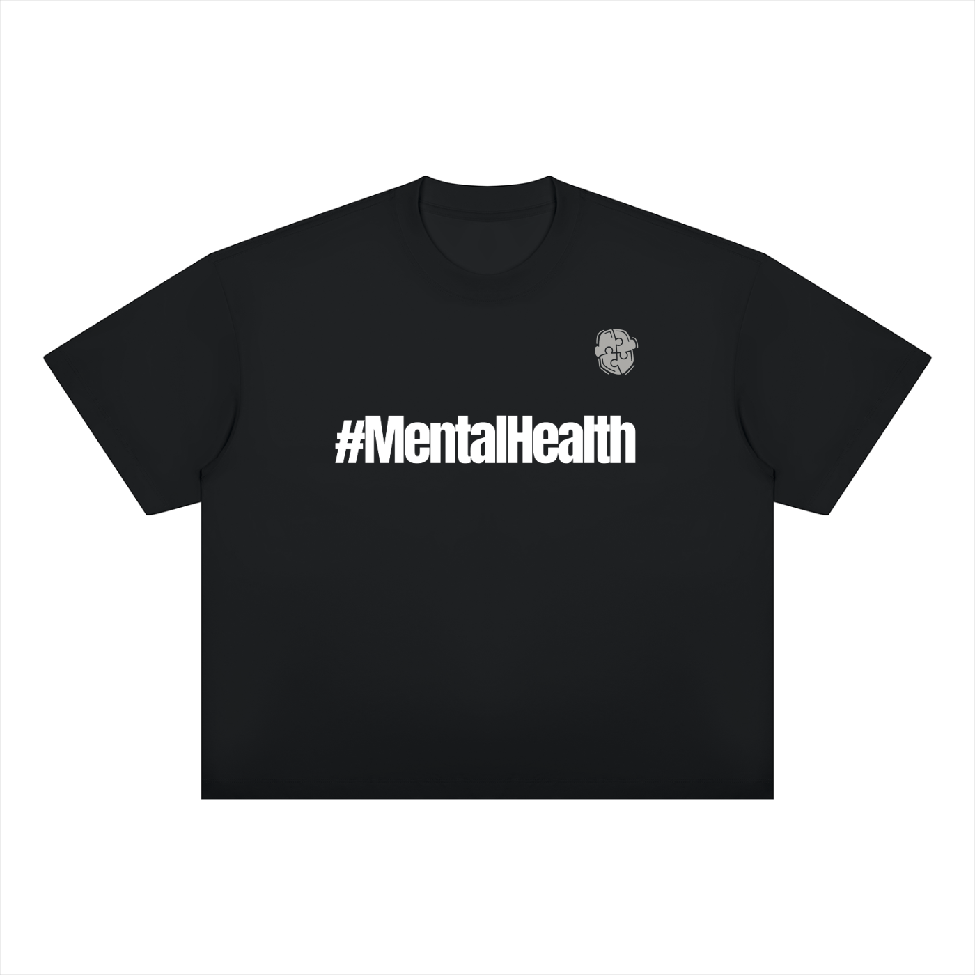 Mental Health Boxy Drop Shoulder T-Shirt