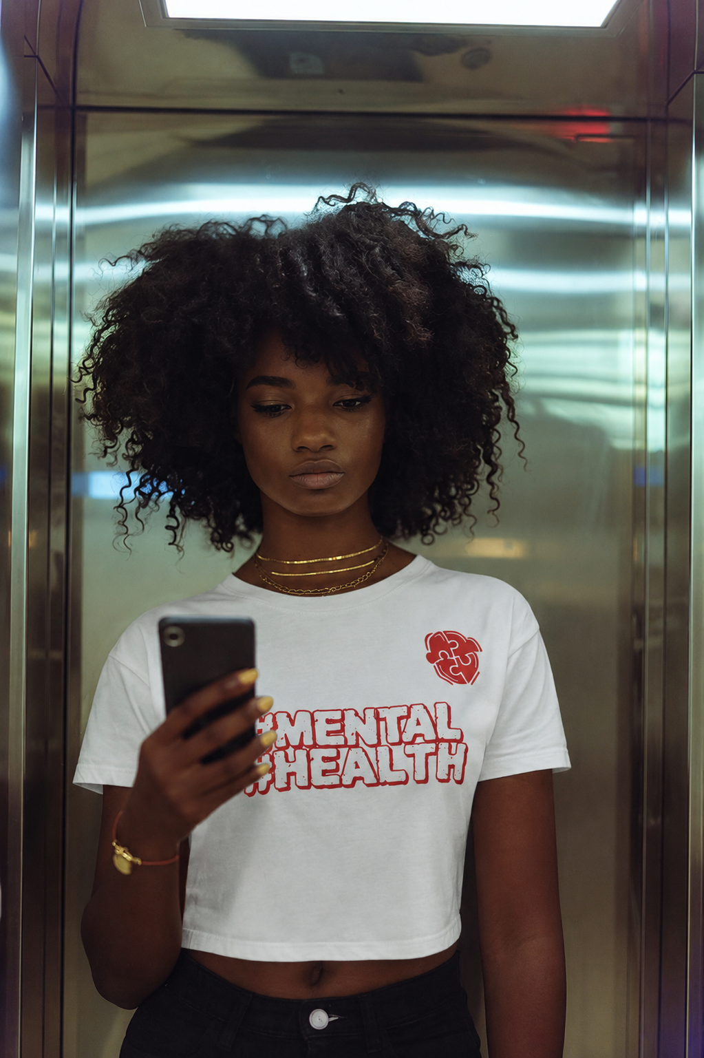 Mental Health Women’s Crop Top