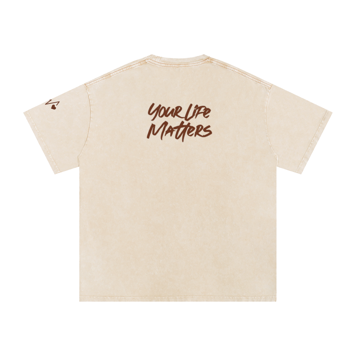 Unisex Snow Washed Oversized T-Shirt