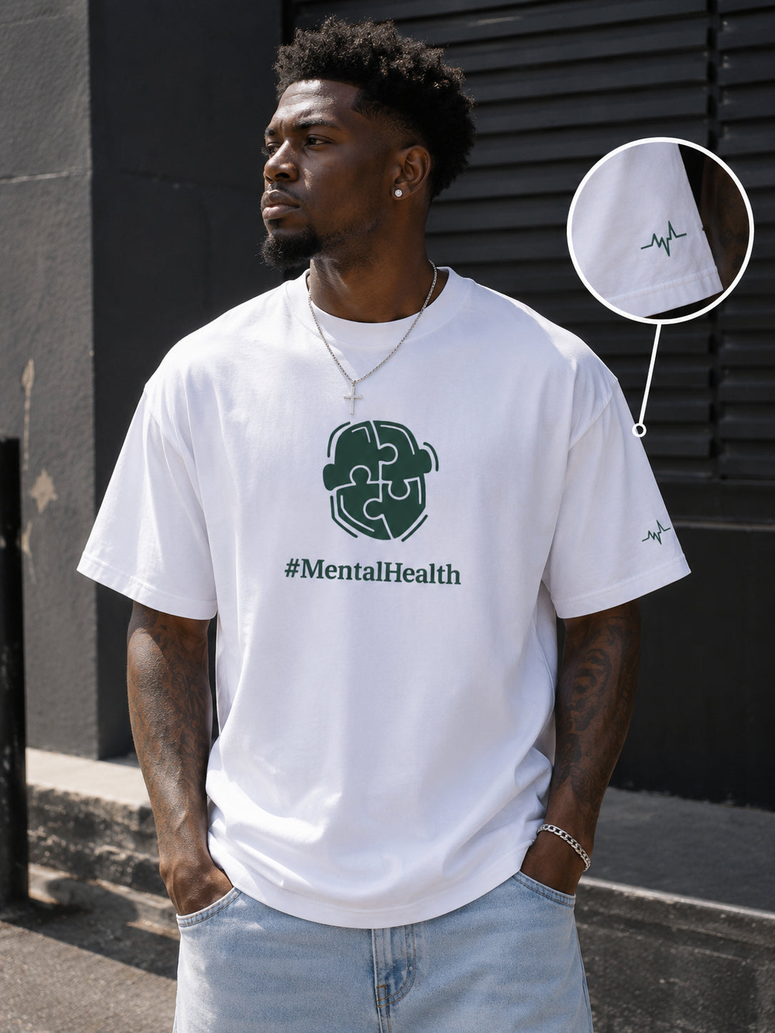 Unisex Mental Health Oversized T-Shirt
